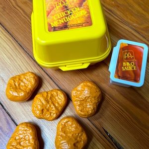 1987 Vintage Fisher Price McDonald’s Food Toy Nuggets